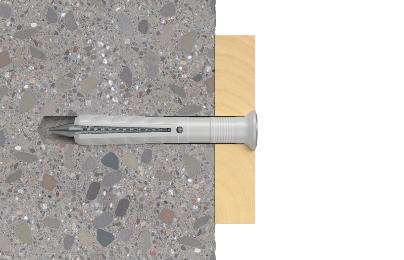 Fischer 523727 Nagelplug/slagplug NS - 6 X 60mm - PZ2 - Verzonken Schroef - In Krat (400st) - Detailed view of the product