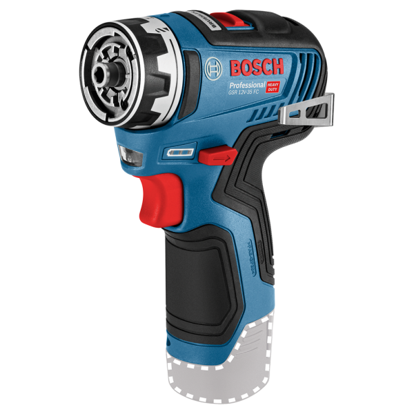 Bosch GSR 12V-35 FC 12V Li-Ion Accu Schroefboormachine Body In L-Boxx Incl. 4 Opzetstukken - Koolborstelloos - Detailed view of the product