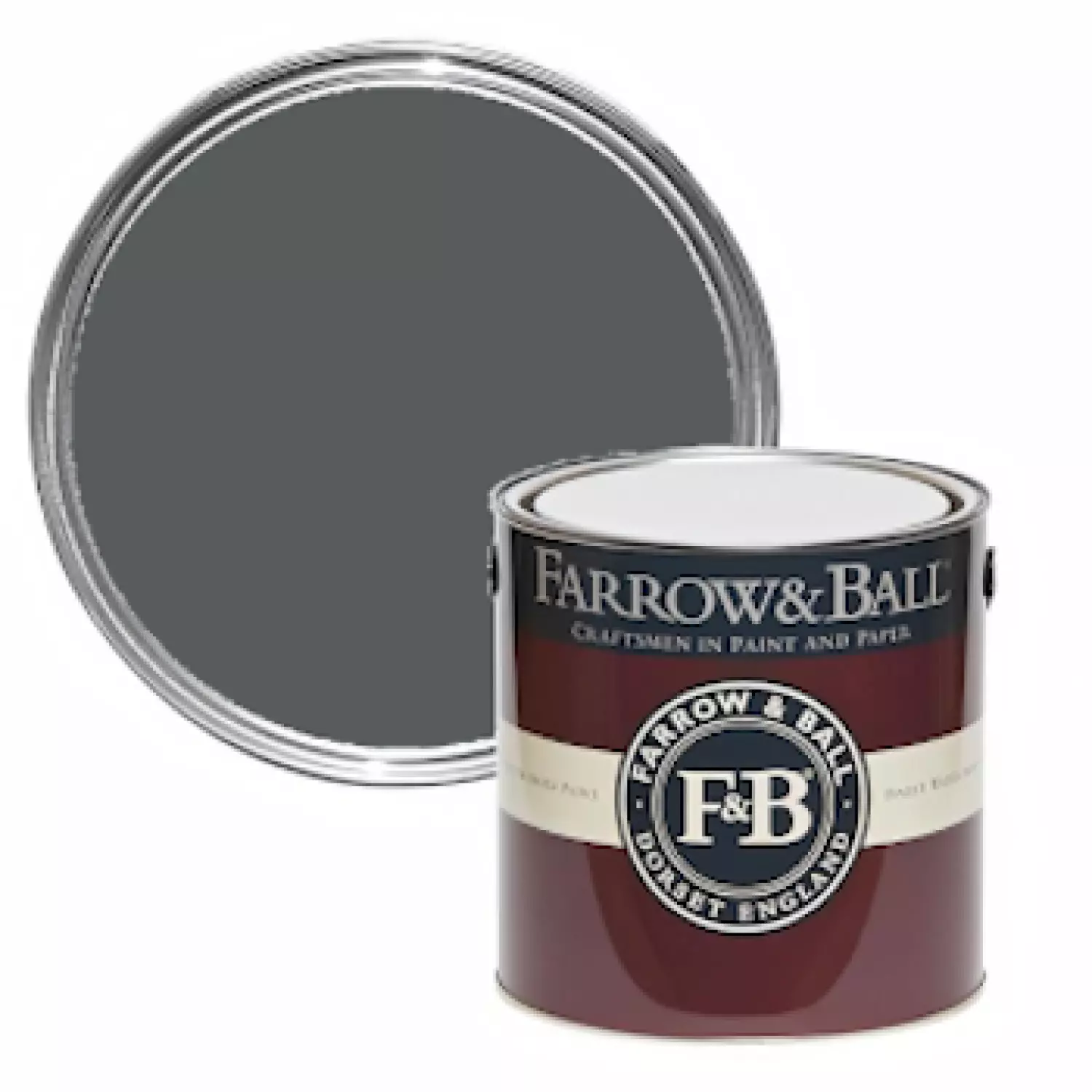 Farrow&Ball Dead Flat Beetle Black No. G16 - 0,75L
