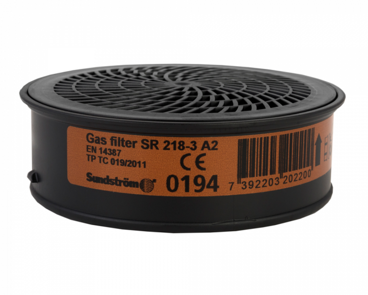 Sundström Adembescherming Sr218 Gasfilter (a2) Tbv Sr900 Gasfilter Per Stuk