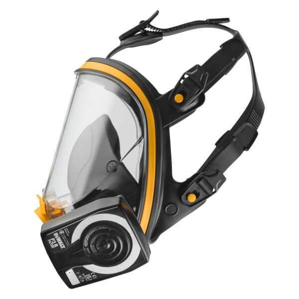 DeWalt DXIR1FFMMP3 Lichtgewicht Herbruikbaar Volgelaatsmasker Met P3 Filters - Maat M - Detailed view of the product