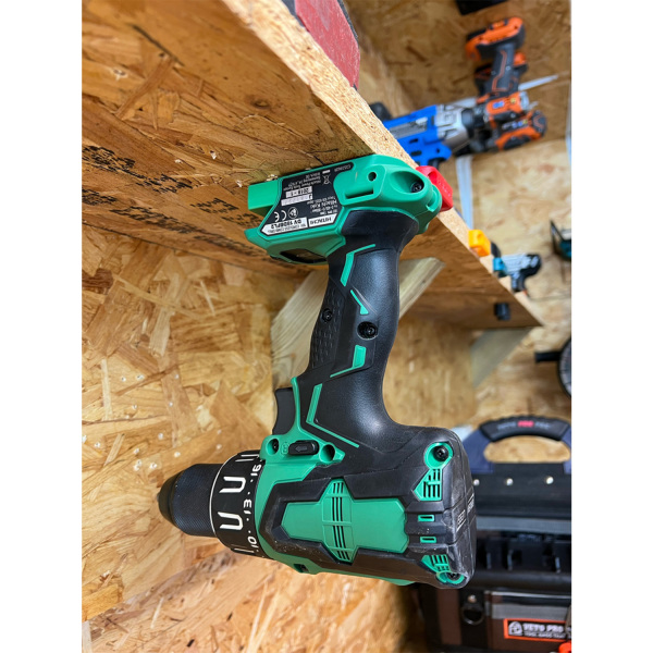 StealthMounts TM-MHH18-GRN-4 Gereedschaphouders Voor Hikoki / Metabo / HPT / Hitachi 18V - Groen - 4 Stuks - Detailed view of the product