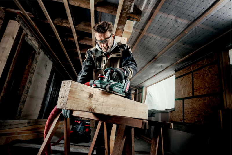 Metabo HO 18 LTX 20-82 18V Li-Ion Accu Schaafmachine Body In MetaBOX - 82mm - 2mm - Detailed view of the product