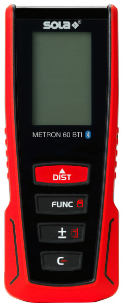 Sola METRON 60 BTI Afstandsmeter In Tas - Bluetooth - 60m - IP54 - Detailed view of the product
