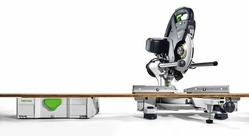 Festool KS 60 E-UG-SET KAPEX Afkortzaag Incl. Onderstel - 1200W - 216mm - Detailed view of the product
