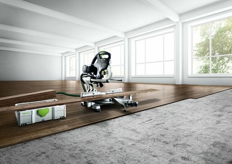 Festool KS 60 E-UG-SET KAPEX Afkortzaag Incl. Onderstel - 1200W - 216mm - Detailed view of the product