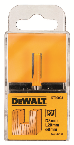 DeWALT DT90003 HM Groeffrees - 8 X 55mm - Detailed view of the product