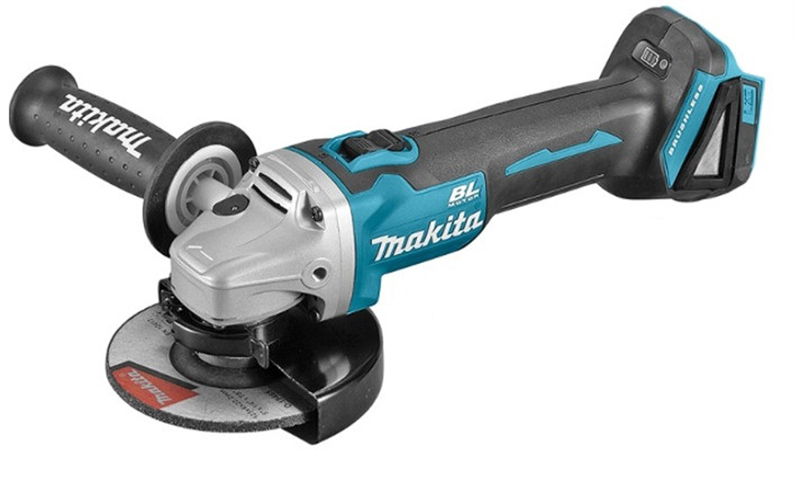 Makita DGA506Z 18V Li-Ion Accu Haakse Slijper Body - 125mm - Koolborstelloos - Softstart EAN: 88381814287