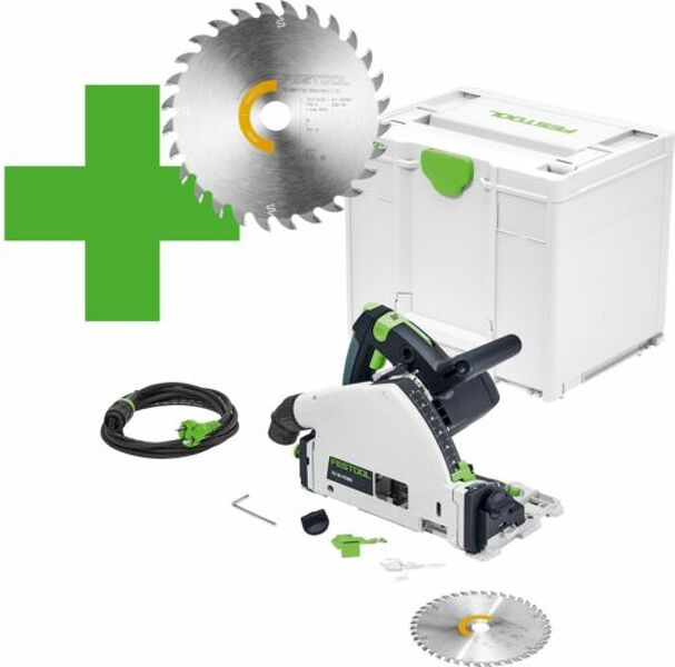 Festool TS 55 F-Plus Master Edition 1200W Invalcirkelzaag In Systainer EAN: 4014549429914