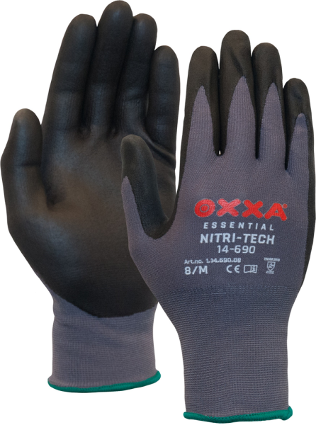 Oxxa 14-690 Nitri-Tech Foam Werkhandschoenen - 9/L - Nitril