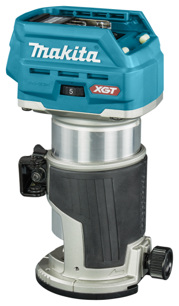 Makita RT001GZ14 XGT 40 V Max Li-ion Accu Boven- En Kantenfrees Body - Detailed view of the product