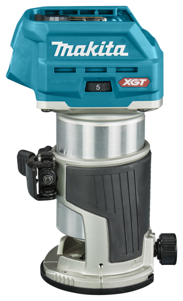 Makita RT001GZ14 XGT 40 V Max Li-ion Accu Boven- En Kantenfrees Body - Detailed view of the product