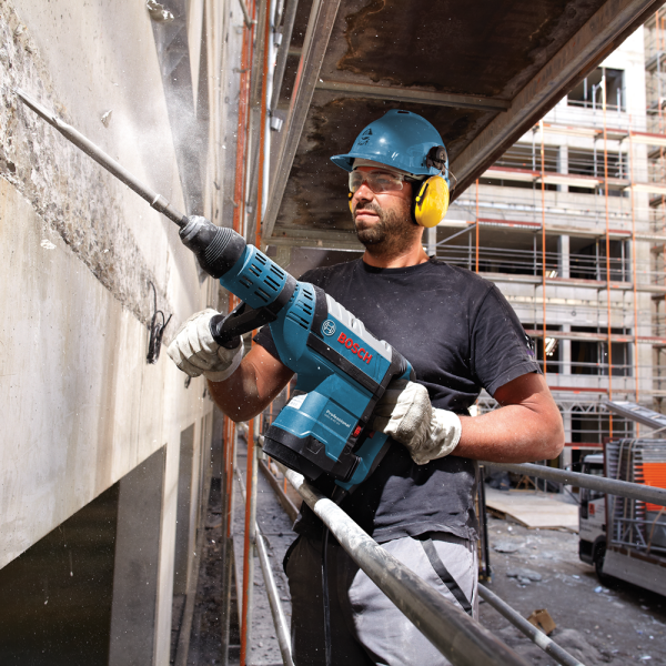 Bosch GBH 8-45 DV SDS-max Combihamer In Koffer - 1500W - 12,5J - Detailed view of the product