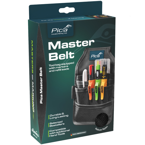 Pica 55060 Master Belt Markeerset In Holster - Detailed view of the product
