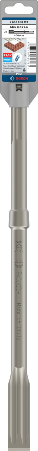 Bosch 2608690124 SDS-max RTec Sharp Platte Beitels - 400mm thumbnail 2