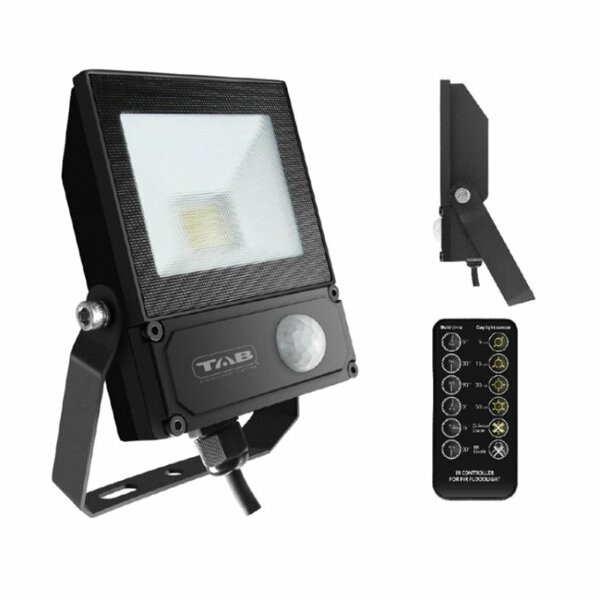 TAB Professional Lighting TAB45010S Ledstraler Met Bewegingssensor - 10W - 1000Lm - 230V - Detailed view of the product