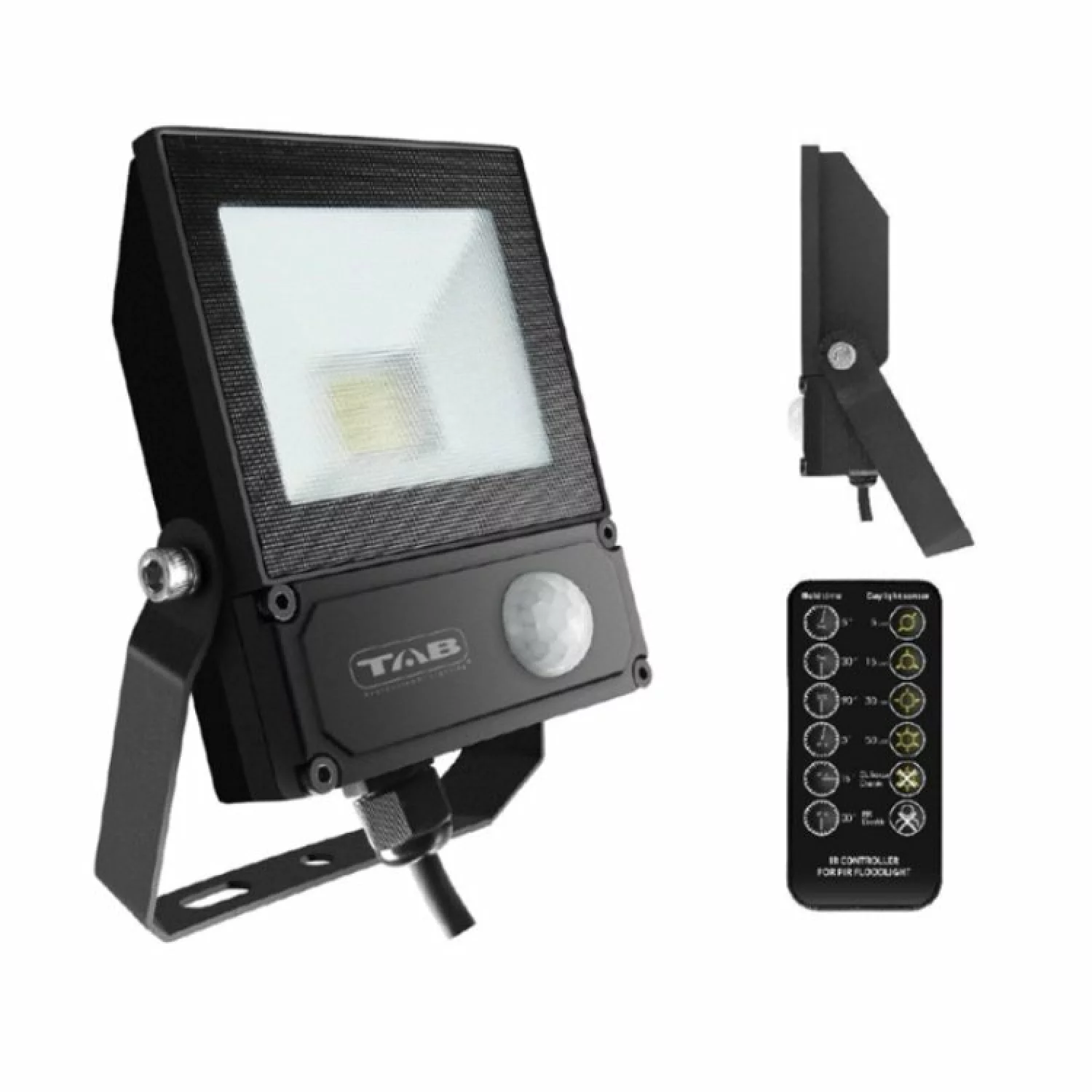 TAB Professional Lighting TAB45010S Ledstraler Met Bewegingssensor - 10W - 1000Lm - 230V thumbnail 4