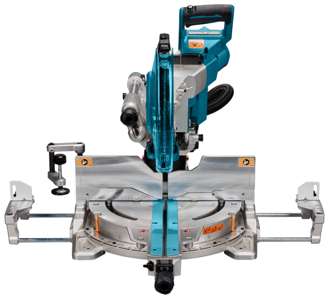 Makita DLS211ZU 36V (2x 18V) Li-Ion Accu Afkortzaag Body - 305mm - Koolborstelloos - Detailed view of the product