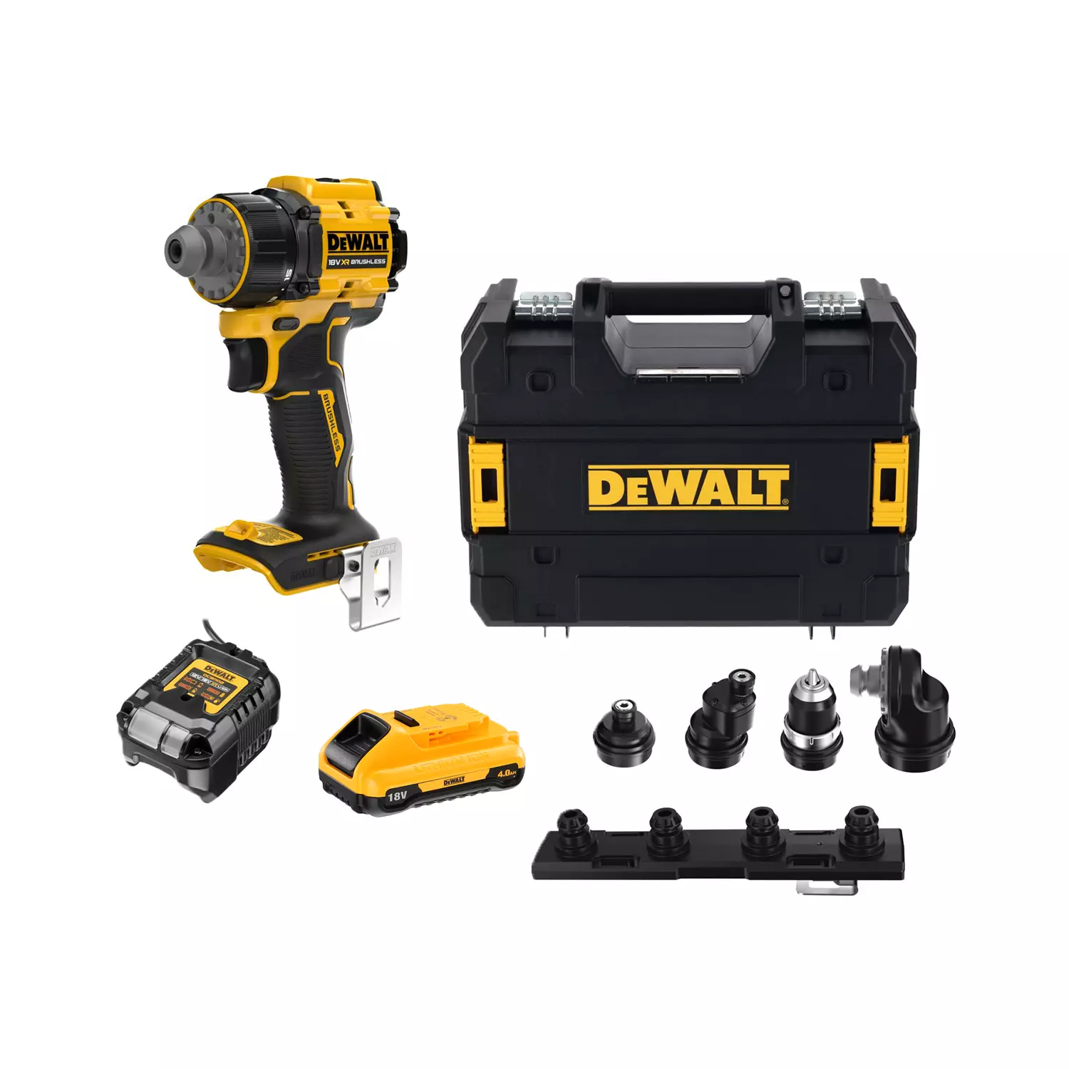 DeWALT DCD803M1T-QW​ 18V XR Accu Schroef-/boormachine Set (1x 4.0Ah Accu + Lader)