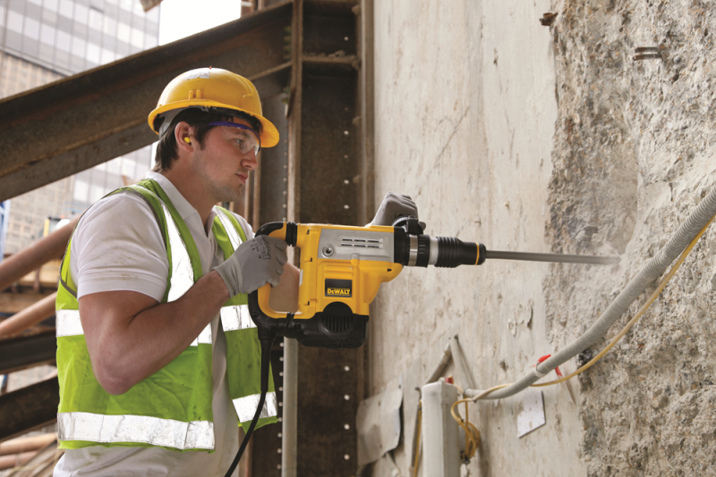 DeWALT DT6825 SDS-max Platte Beitel - 80x300mm - Detailed view of the product