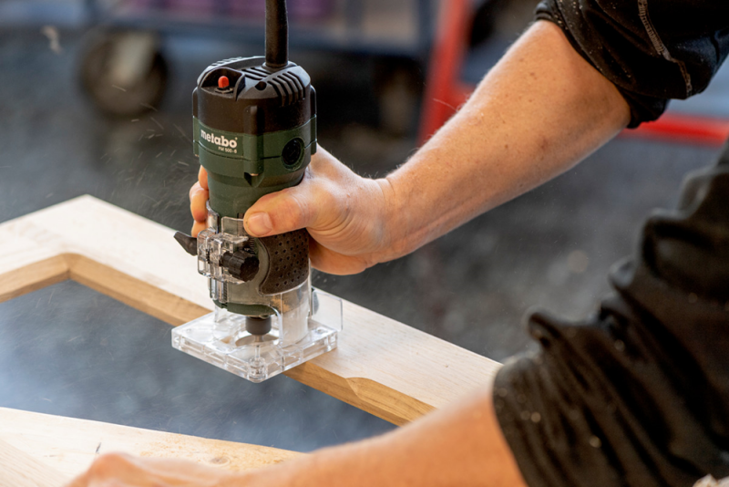 Metabo FM 500-6 Kantenfrees - 500W - Detailed view of the product