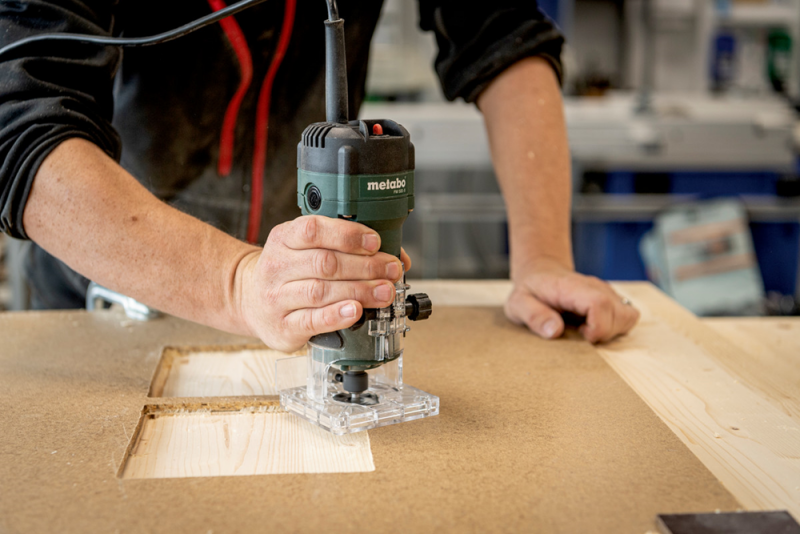 Metabo FM 500-6 Kantenfrees - 500W - Detailed view of the product
