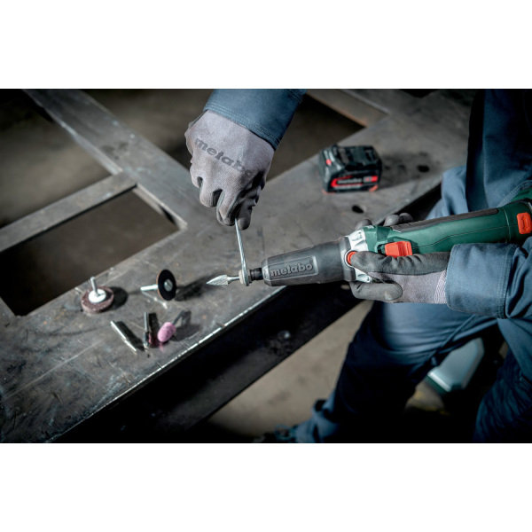 Metabo GVB 18 LTX BL 11-28 18V Li-Ion Accu Rechte Slijper Body In MetaBox - 6mm - 8000 - 28000 /min - Detailed view of the product