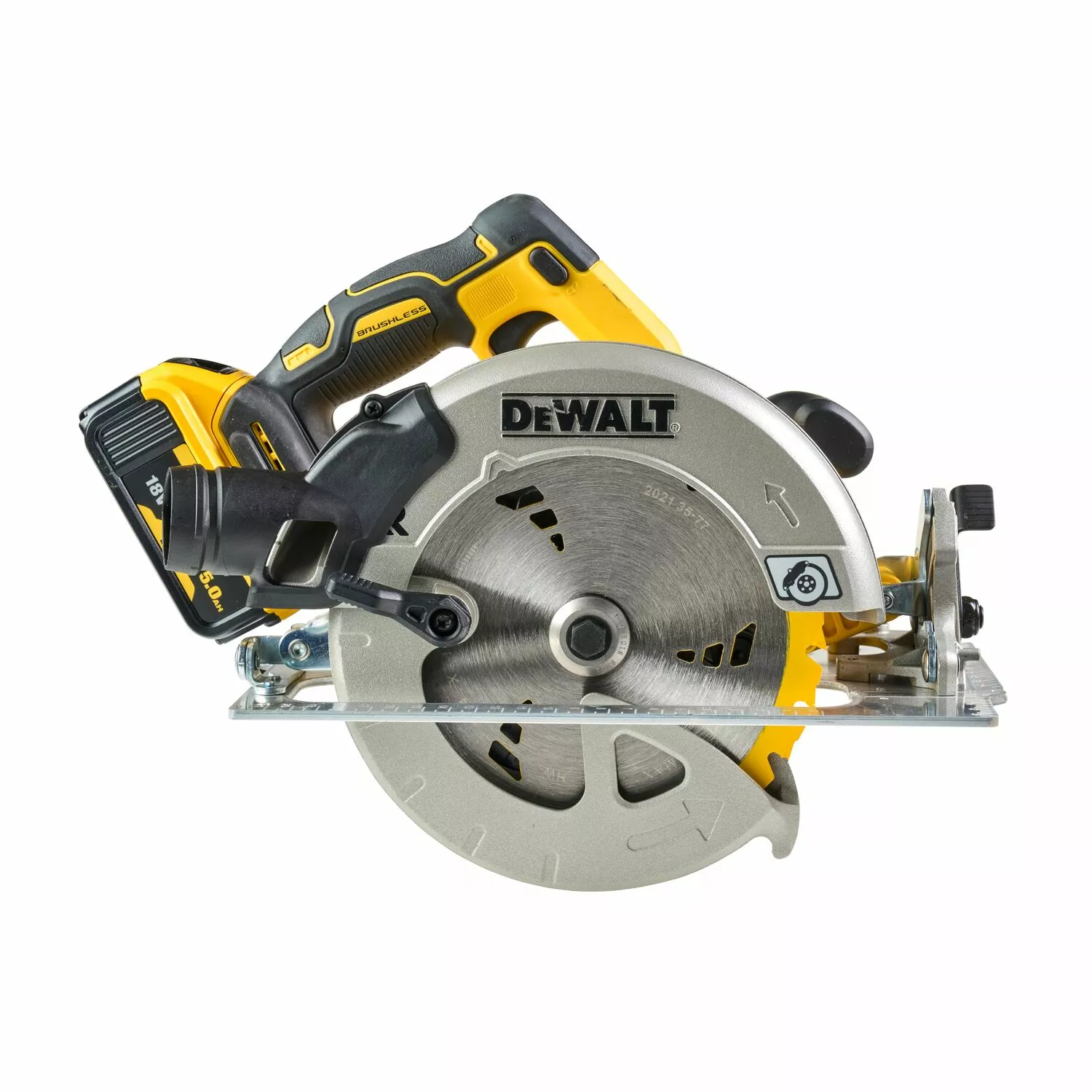 DeWALT DCS570NT-XJ 18V Li-ion XR Accu Cirkelzaag Body In TSTAK - 184mm thumbnail 4