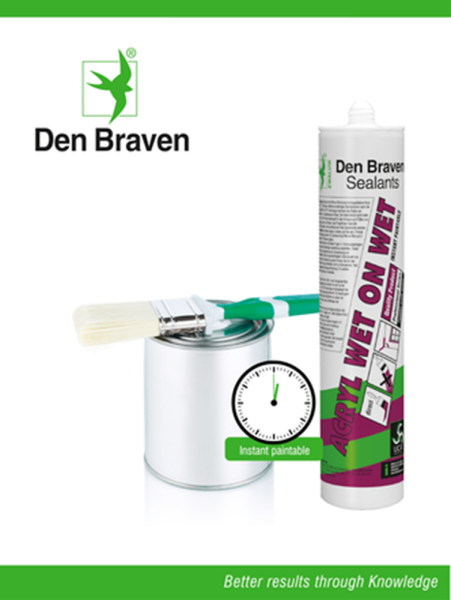 Den Braven Zwaluw Wet On Wet 310ml Koker - Detailed view of the product