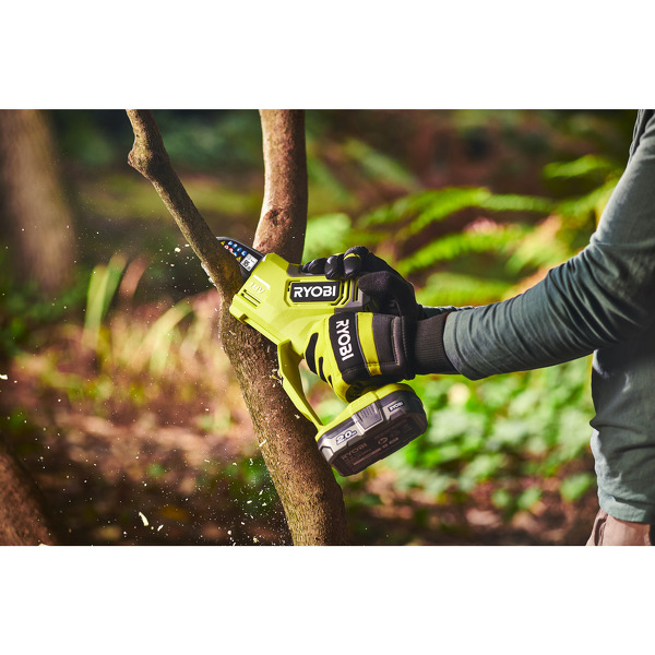 Ryobi RY18PSX10A-0 One+ 18V Li-Ion Accu Snoeizaag Body - 10cm - Detailed view of the product