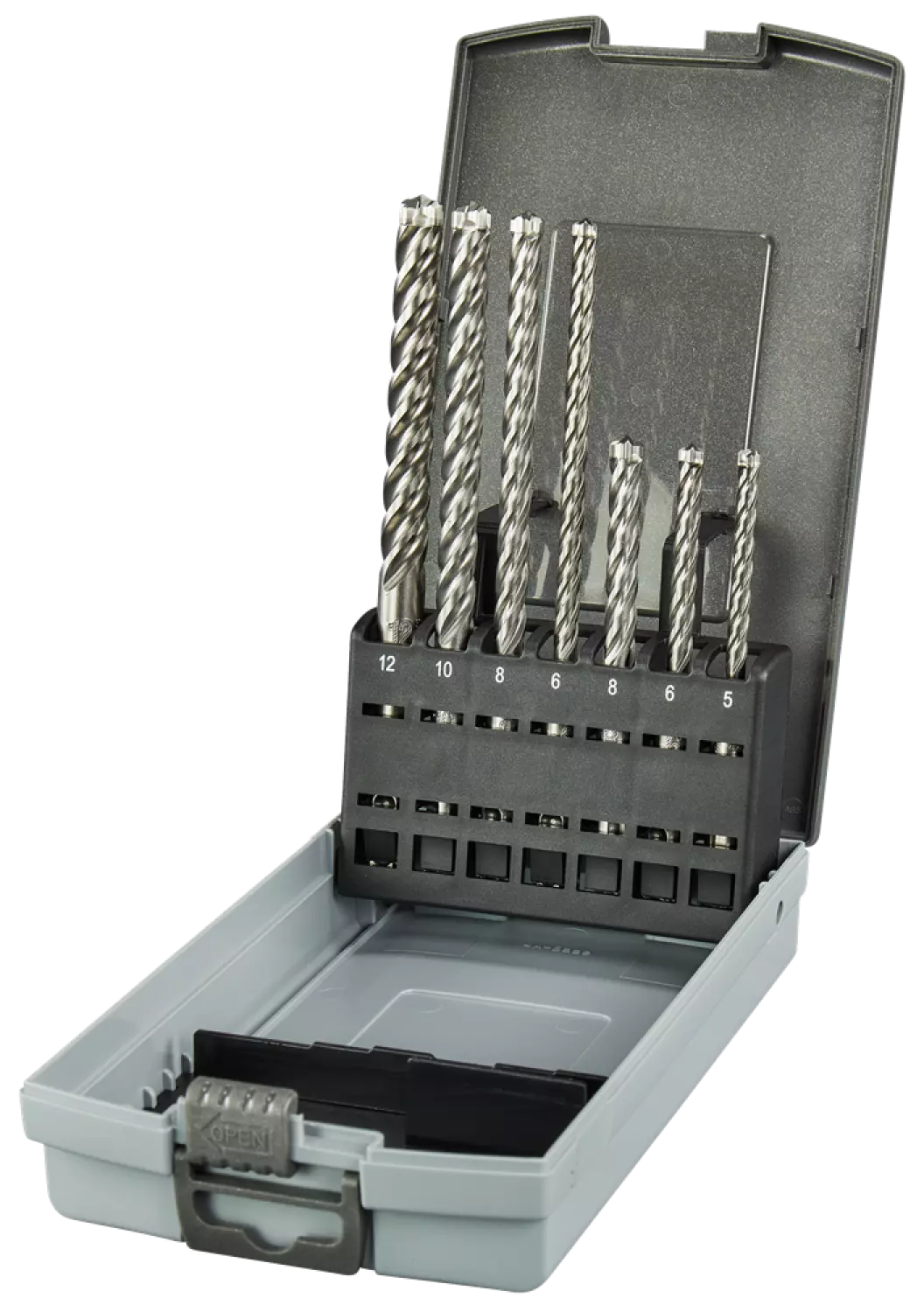 Makita E-14928 7-delige SDS-PLUS Betonborenset In Cassette thumbnail 4