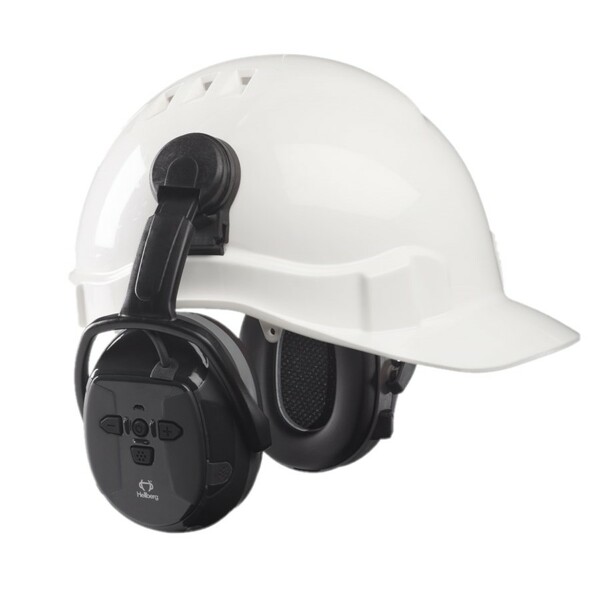Hellberg Safety Xstream IPX4 48101-001 LD Gehoorbescherming Helmbevestiging Met Bluetooth - Detailed view of the product