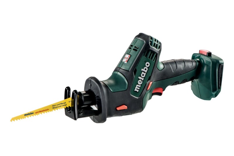 Metabo SSE 18 LTX Compact 18V Accu Reciprozaag Set In MetaBox (2x 4,0Ah LiHD Accu) - Detailed view of the product