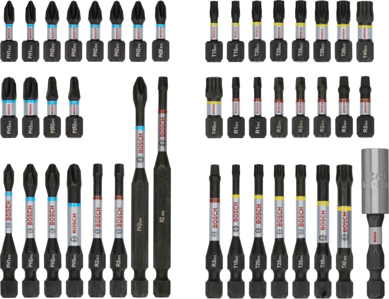 Bosch 2608521U79 44-delige PRO Impact Schroefbitset