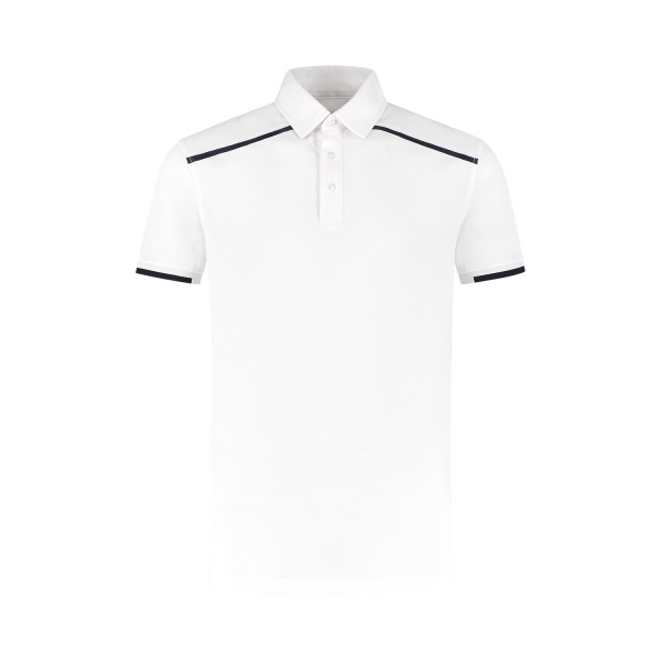 Workman 3401 Poloshirt P2S Innovative - Wit / Navy - 4XL afbeelding