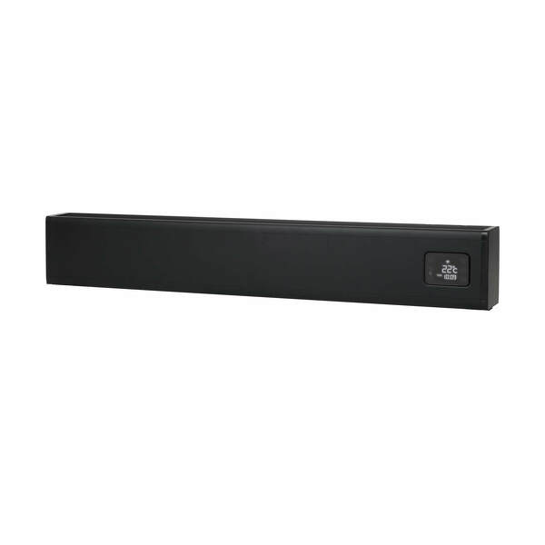 EUROM Alutherm Baseboard 2000 Wi-Fi Black Convectorkachel - 2000W - 60m3 - Detailed view of the product