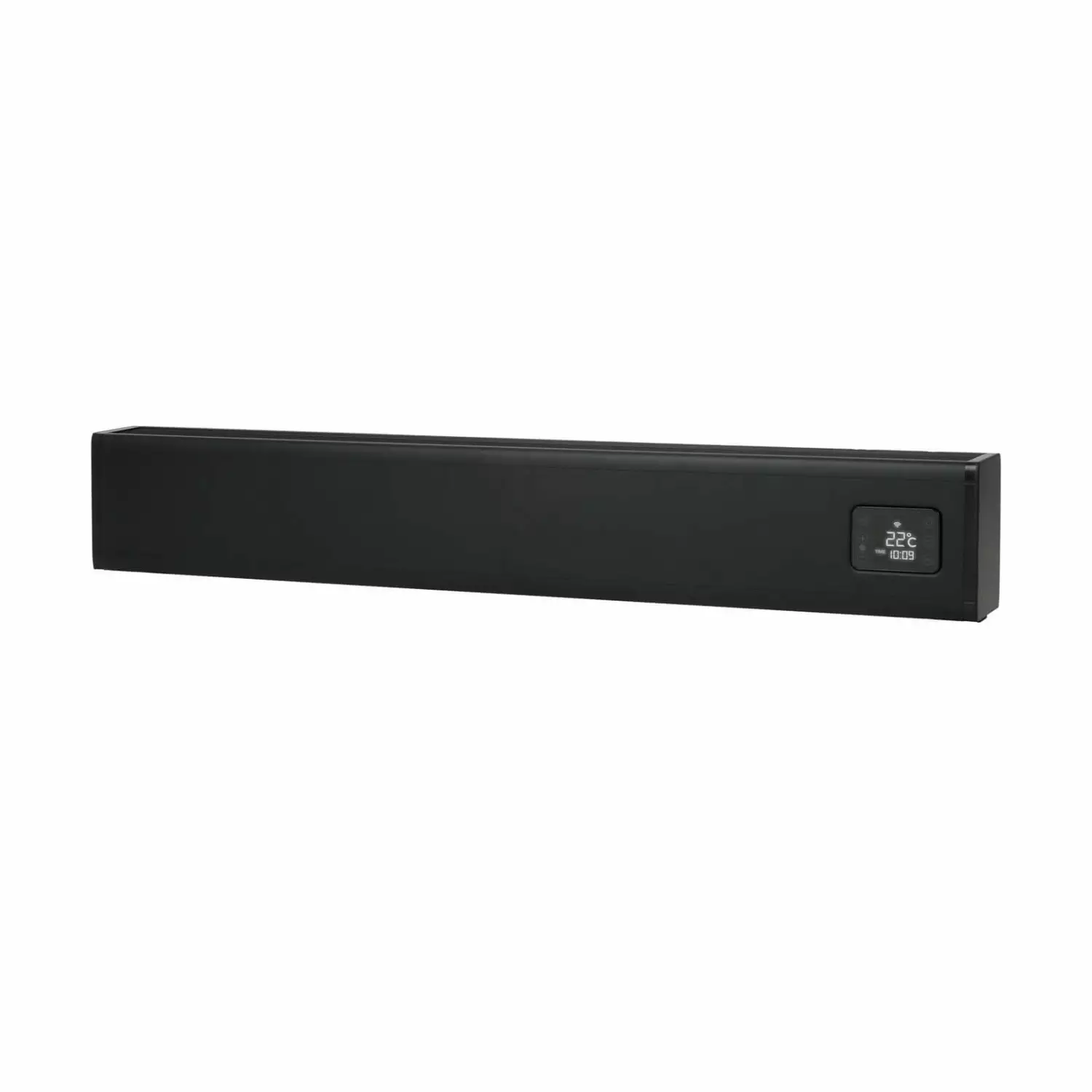 EUROM Alutherm Baseboard 2000 Wi-Fi Black Convectorkachel - 2000W - 80m3 thumbnail 2
