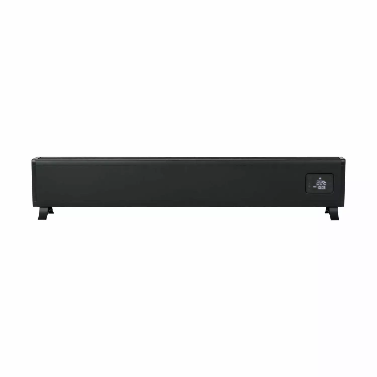 EUROM Alutherm Baseboard 2000 Wi-Fi Black Convectorkachel - 2000W - 80m3 thumbnail 3