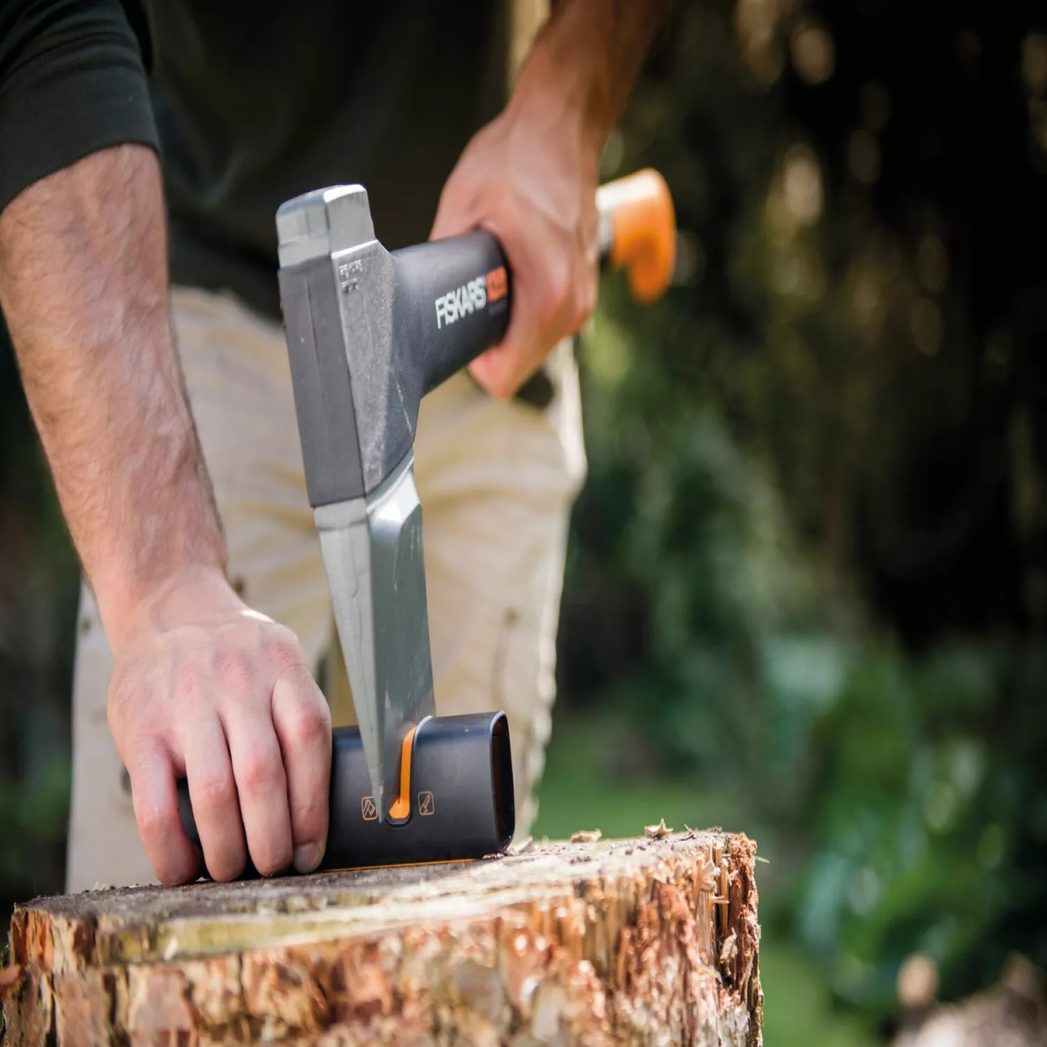 Fiskars XSharp / 120740 Bijl- En Messenslijper thumbnail 2