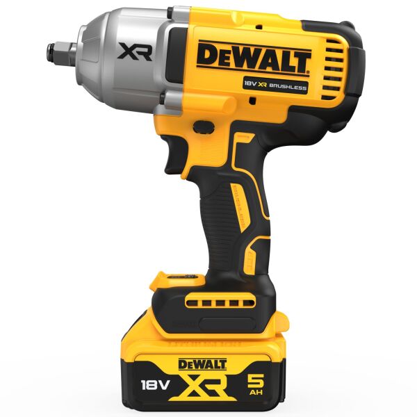 DeWALT DCF900P2T 18V Li-ion Accu Slagmoersleutel Set (2x 5.0Ah Accu) In TSTAK - 1/2''- 1898Nm - Detailed view of the product