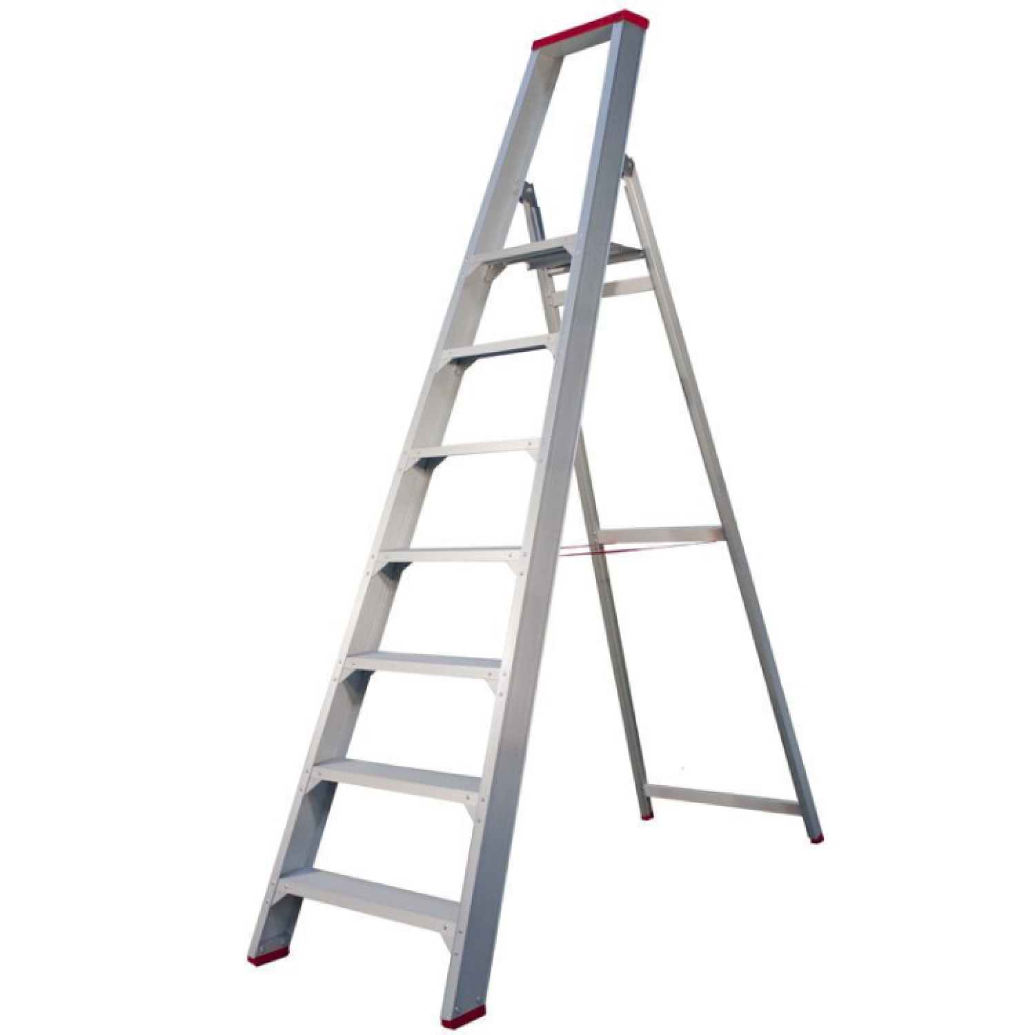 Little Jumbo 4741000107 SuperPRO Industrietrap - Enkel - Aluminium - 1 X 7 Treden - Max. Werkhoogte 3,70m