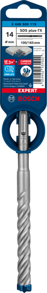 Bosch 2608900119 EXPERT Hamerboor SDS Plus-7X - 14x100x165mm - Detailed view of the product