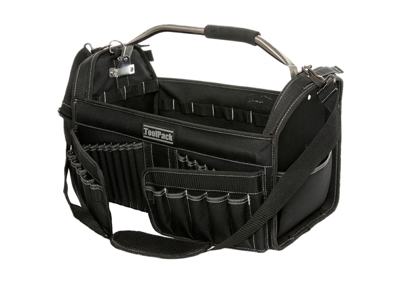 ToolPack 360.114 Brisk Gereedschapstas Met Metalen Draagbeugel - 490 X 300 X 370mm - Detailed view of the product