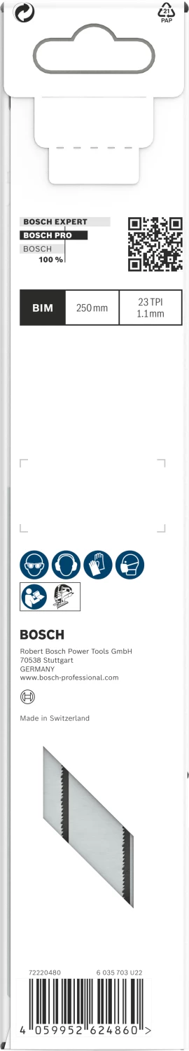 Bosch 2608655115 PRO T1018AFP Decoupeerzaagbladen Senwich - Metaal (5st) thumbnail 3