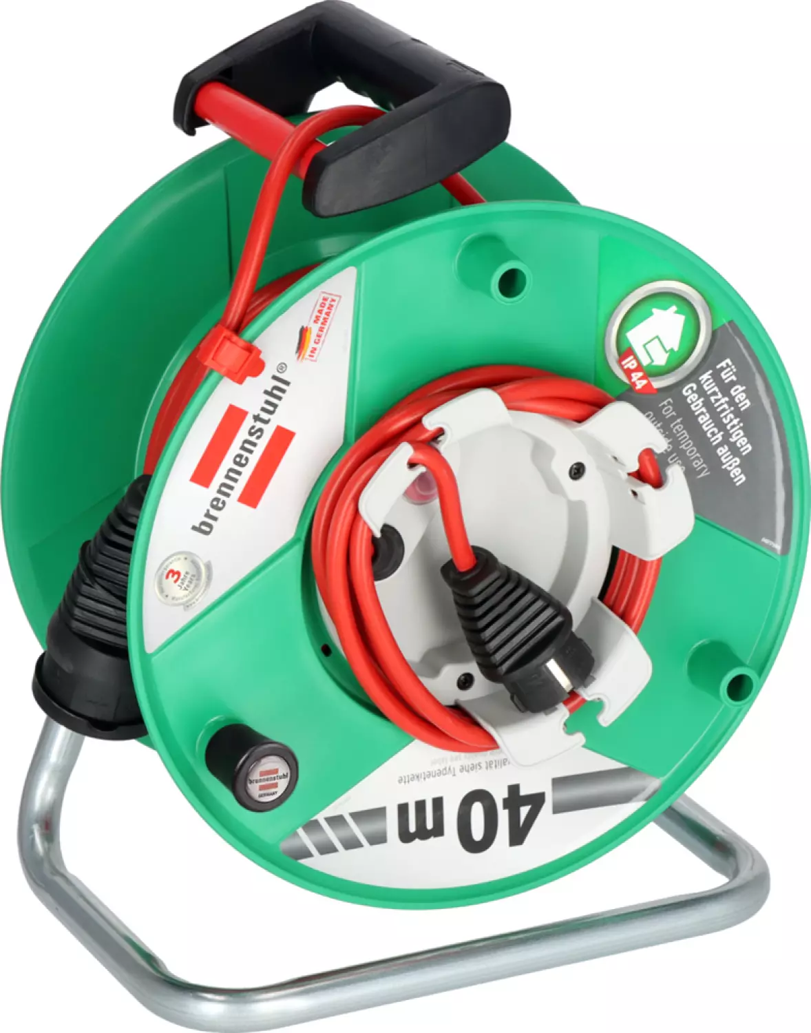 Brennenstuhl 1098560001 Garant G IP 44 Tuinhaspels - 38+2m - H05VV-F 3G1,5