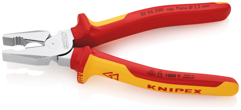 Knipex 206200 VDE Kracht Combinatietang - 200mm - Detailed view of the product