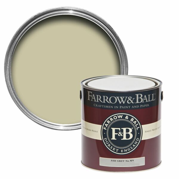Farrow&Ball Modern Eggshell Ash Grey No. W9 2.5L afbeelding
