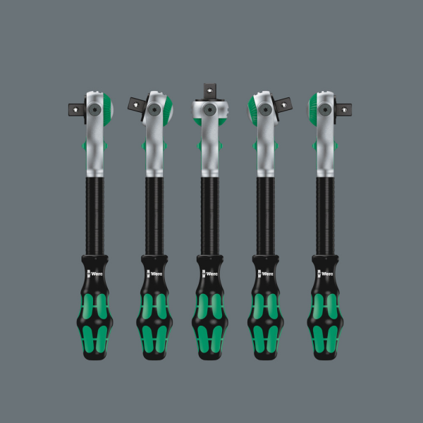 Wera 05003645001 8100 SC 2 37 Delige Zyklop Ratelset - 1/2" - Detailed view of the product
