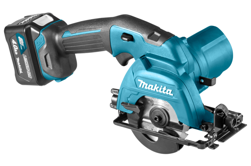 Makita HS301DSMJ 10.8V Li-Ion Accu Cirkelzaag Set (2x 4.0Ah Accu) In Mbox - 85mm - Detailed view of the product