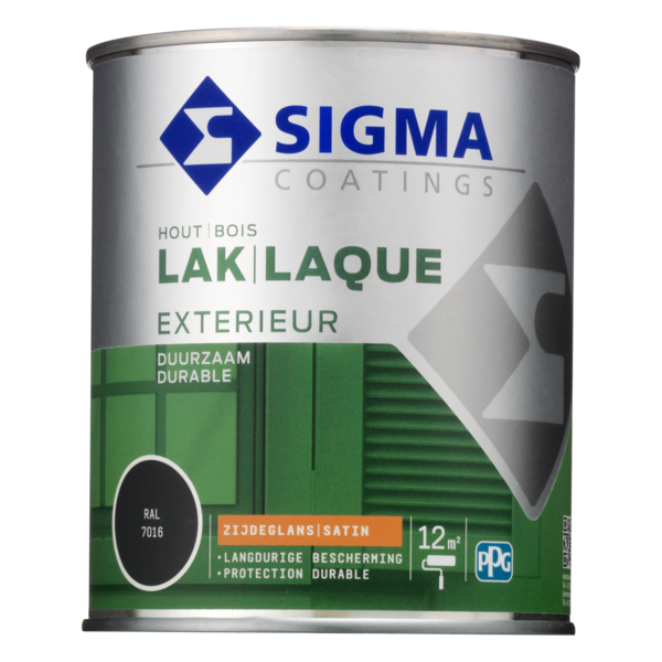 Sigma Exterieur Lak Zijdeglans 750 ml RAL 7016